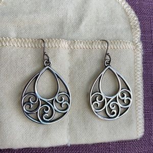 James Avery SS earrings